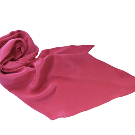 silk scarf fuschia XXL