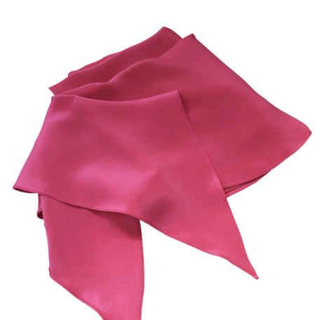 extra long silk scarf fuschia