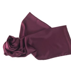 SUITY – silk scarf burgundy