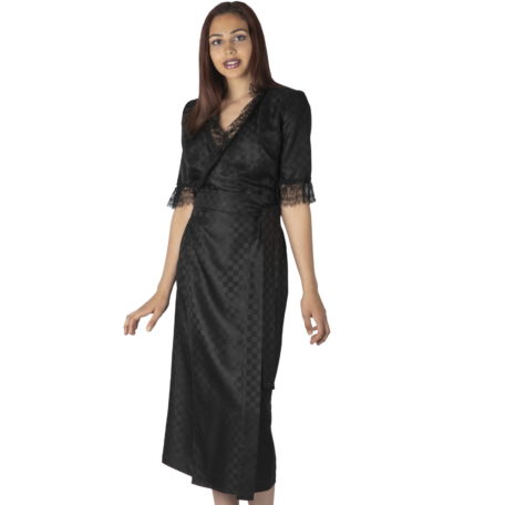 black-wrap-silk-dress-lace